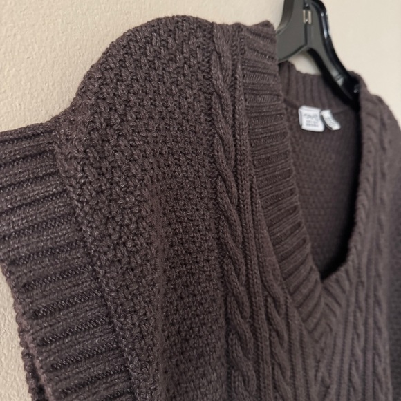 Esprit Cable Knit Sweater Vest XS - Picture 3 of 6